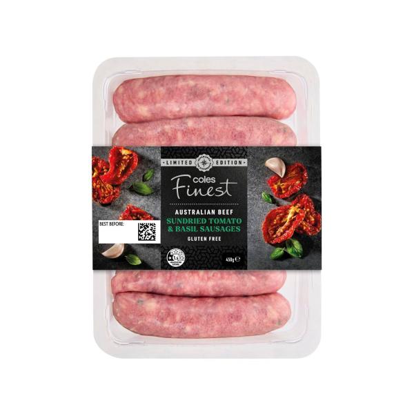 Coles Finest Limited Edition Sausages 450g product image