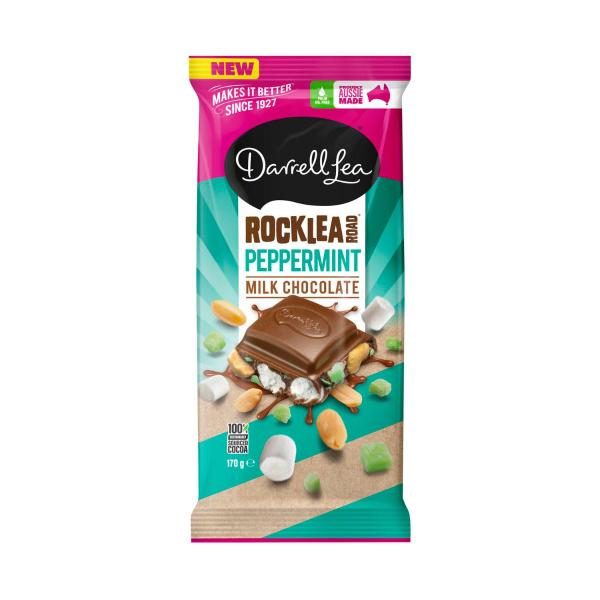 Rocklea Road Peppermint Block Chocolate