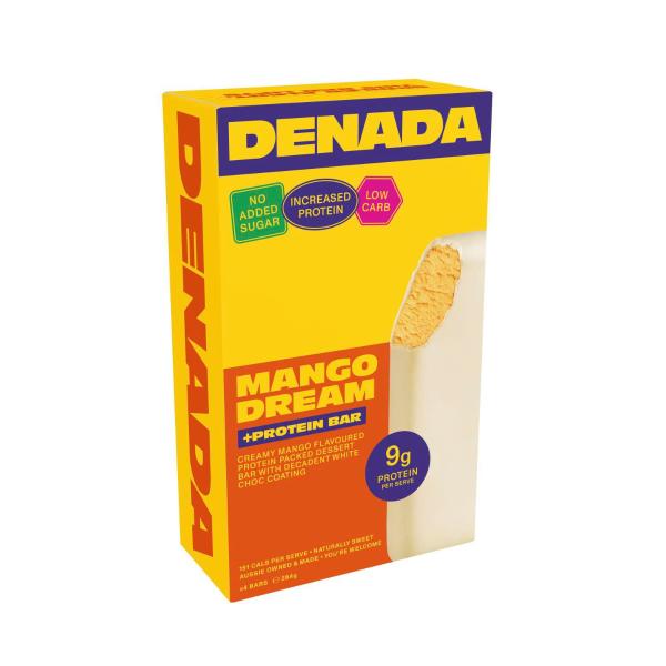 No Added Sugar Frozen Protein Bar Mango Dream 4 Pack