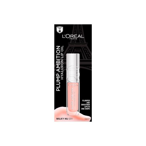Paris Plump Ambition Hyaluron Lip Oil 201 Milky Nu
