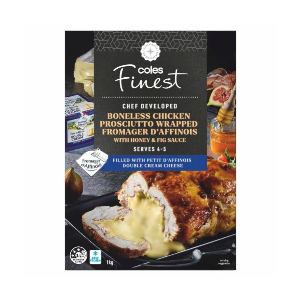 Boneless Chicken Prosciutto Wrapped Fromager D'affinois Honey & Fig Sauce