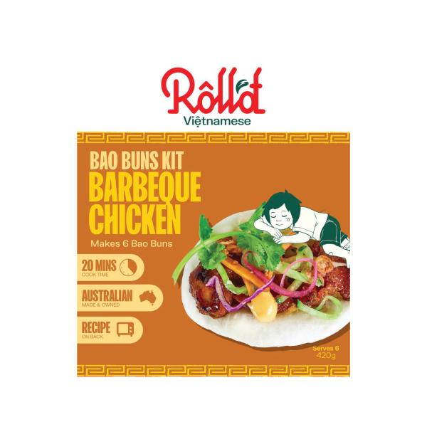 Vietnamese BBQ Chicken Bao Bun Kit