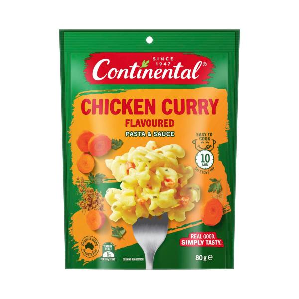 Continental Pasta & Sauce Chicken Curry | 80g – Coles