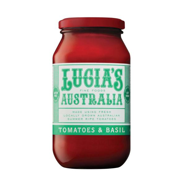 Lucias Tomato And Basil Pasta Sauce