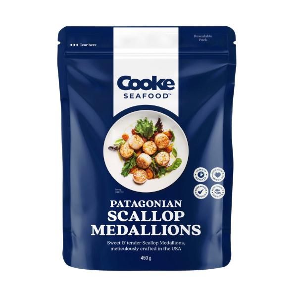 Cooke Frozen Scallop Medallions | 450g – Coles