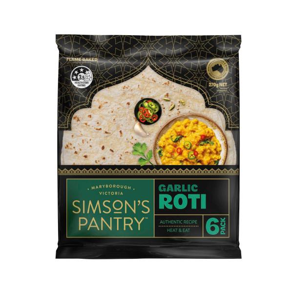 Garlic Roti