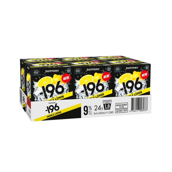 Double Lemon 9% Can 250ml