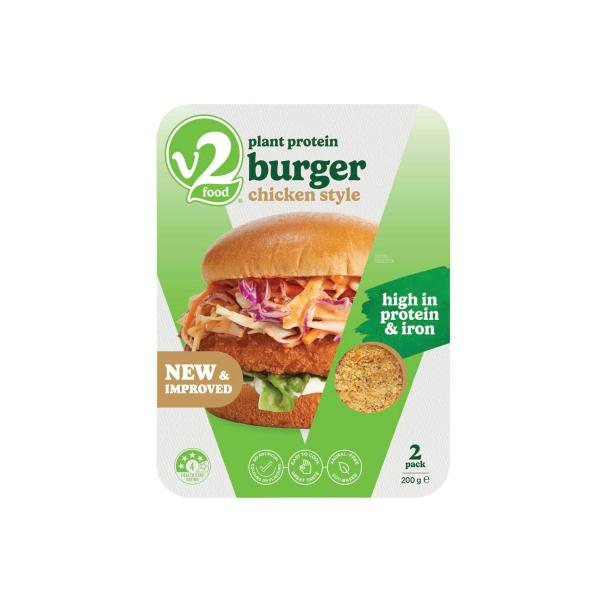 Plant Based Chicken Burger 2 Pack