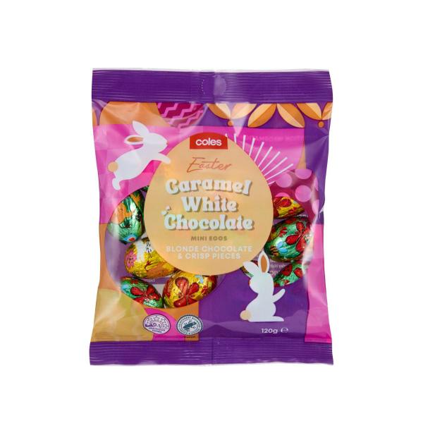 Easter Caramel White Chocolate Mini Eggs