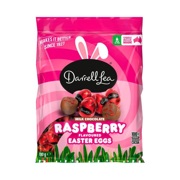Raspberry Foiled Eggs
