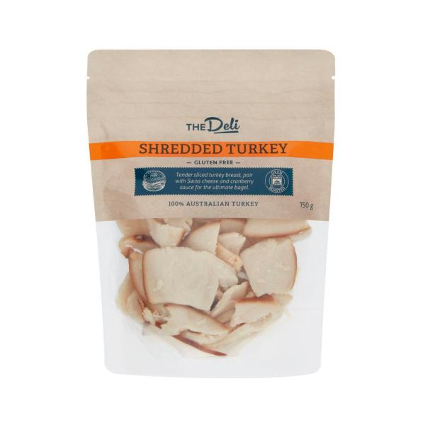 The Deli Shredded Turkey Breast 150g