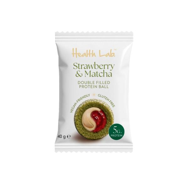 Strawberry & Matcha Double Filled Protein Balls