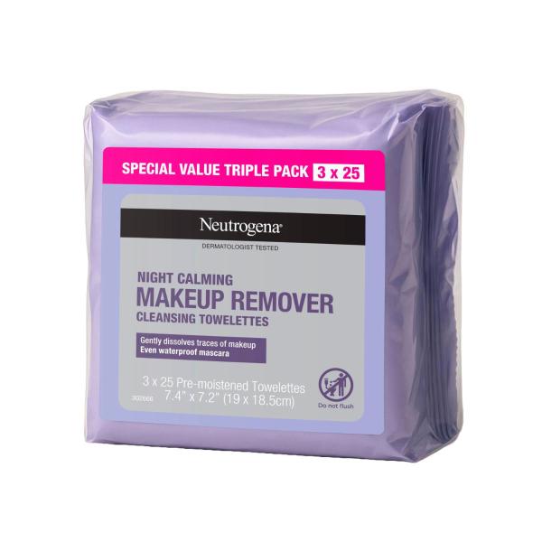 Night Calming Make Up Remover Wipes