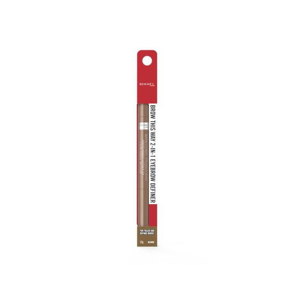 Rimmel Brow This Way Fill & Sculpt Eye Definer Blonde | 0.4g – Coles