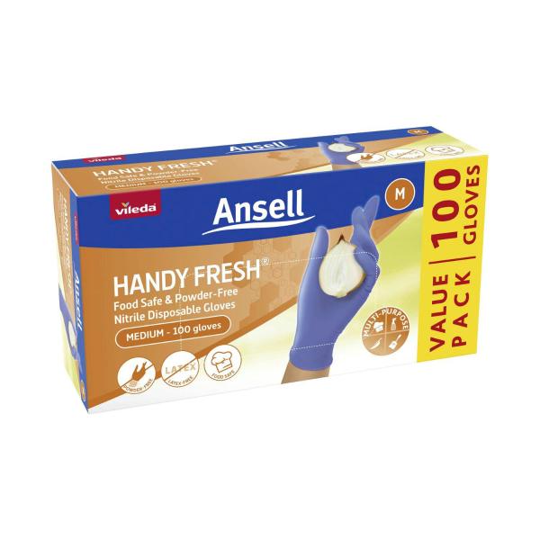 Ansell Handy Fresh Nitrile Gloves M