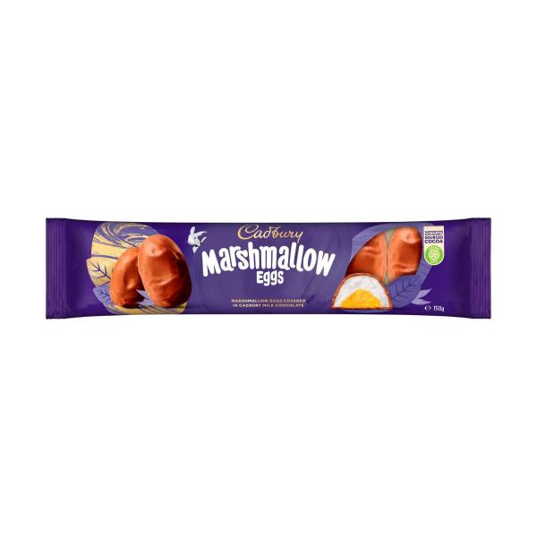 Dairy Milk Chocolate Coated Marshmallow Egg Tray