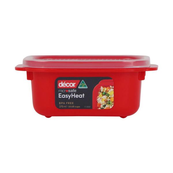 Decor Microsafe Easy Heat Container 375ml | 1 Each – Coles