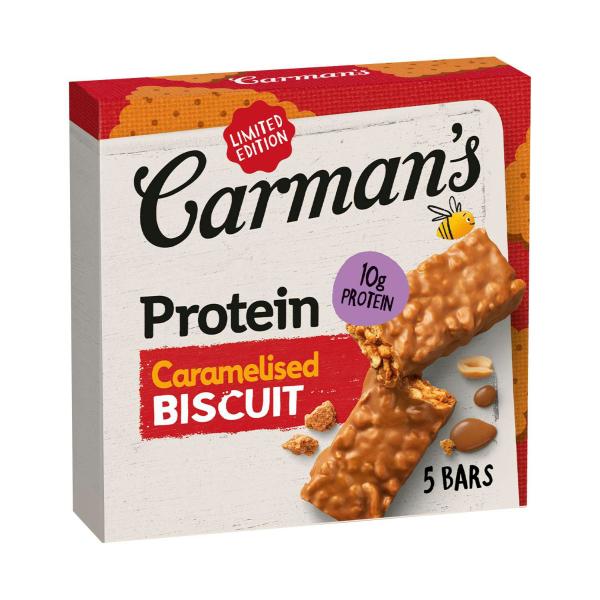 Protein Bars Caramelised Biscuit 5 Pack