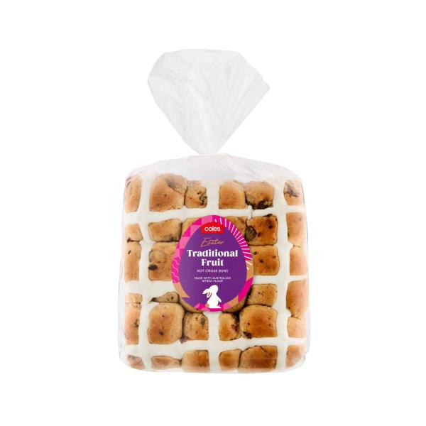 Mini Traditional Fruit Hot Cross Buns