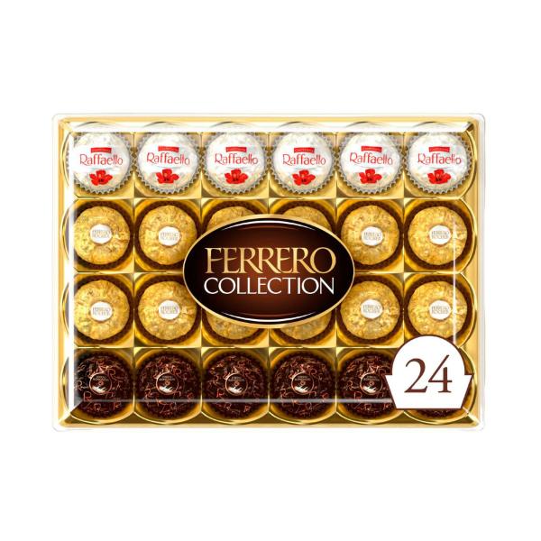 Ferrero Collection Rocher Raffaello Rondnoir Chocolate Gift Box 24 Pack 269g product image