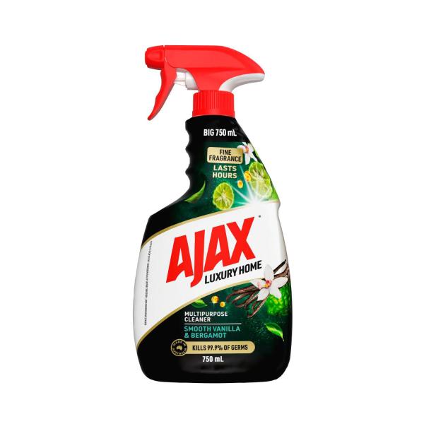Ajax Luxury Home Smooth Vanilla & Bergamot Multipurpose Trigger 750mL product image