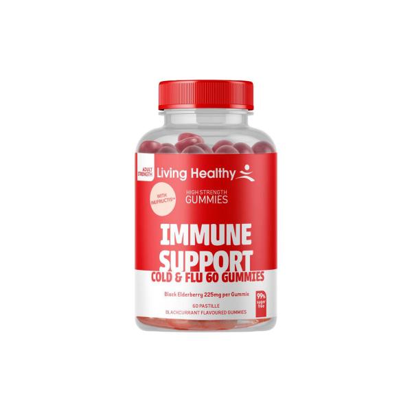Living Healthy Gummies Immune Support | 60 Pack – Coles