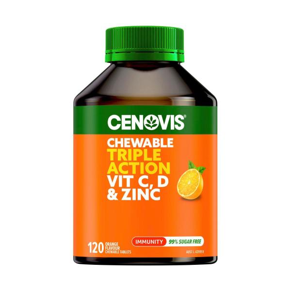 Cenovis Adult Triple Action Chewable | 120 Pack – Coles