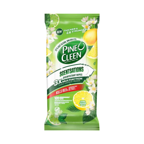 Scentsations Disinfectant Wipes Spring Orchard Breeze