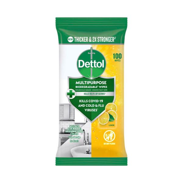 Multipurpose Wipes Lemon Burst