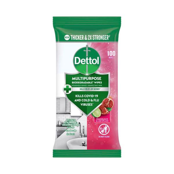 Multipurpose Wipes Pomegranate & Lime Splash