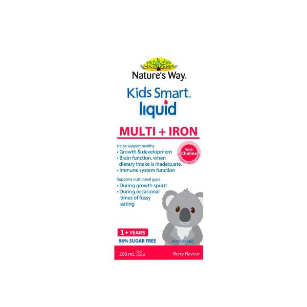 Kids Smart Liquid Multi + Iron