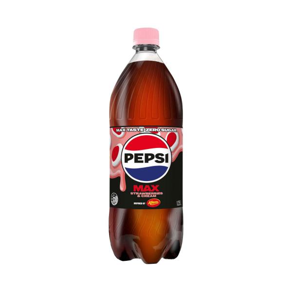 Max Strawberries & Cream No Sugar Soft Drink