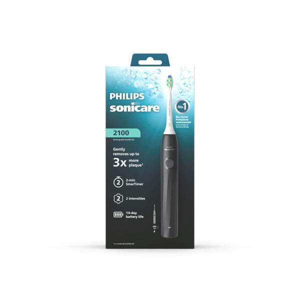 Philips Sonicare Electric Toothbrush Series 2100 Black | 1 Pack – Coles