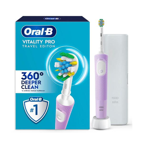 Oral B Vitality Pro D/ C E-toothbrush + Case  Lilac | 1 Pack – Coles