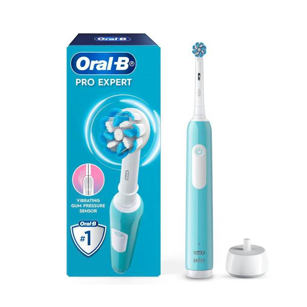 Oral B Pro Expert D/ C E-toothbrush Turquoise | 1 Pack – Coles