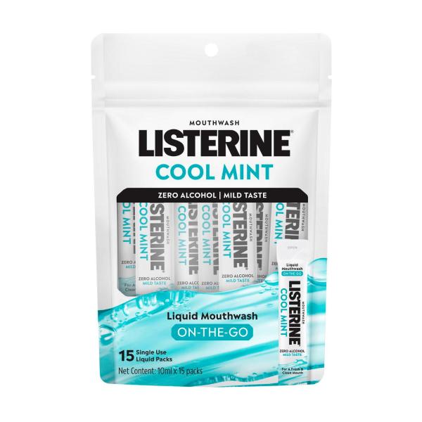 Cool Mint Mouthwash Sachets