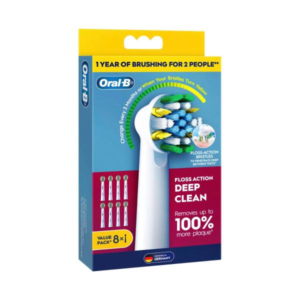 Floss Action Deep Clean Refill Brush Heads