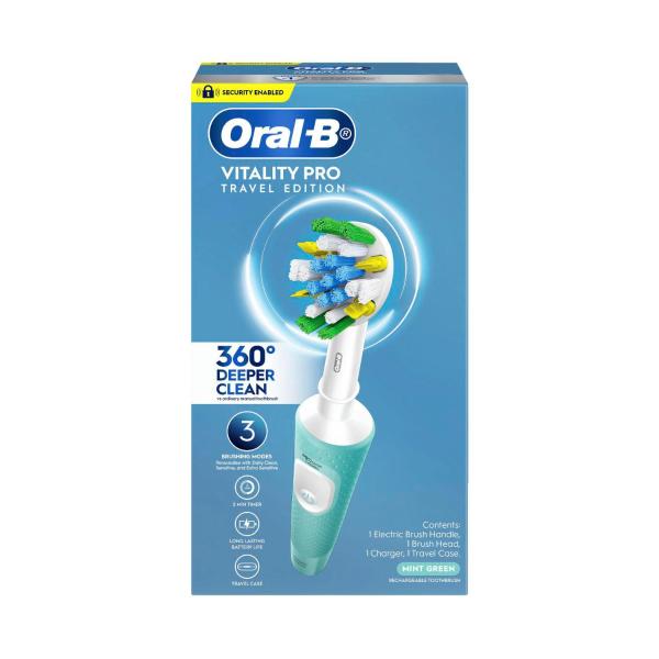 Oral B Vitality Pro D/ C E-toothbrush + Case Mint | 1 Pack – Coles