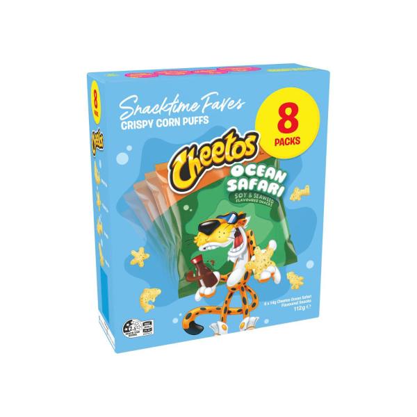 Cheetos Ocean Soy Multipack 8 Pack 112g