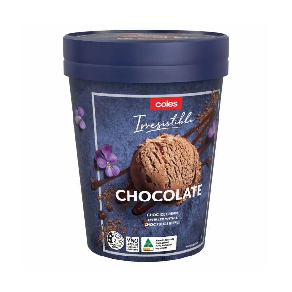 Irresistible Chocolate Ice Cream Tub