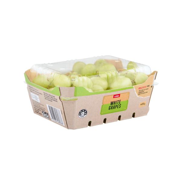 Buy FRESH WHITE GRAPES PREPACK | Coles