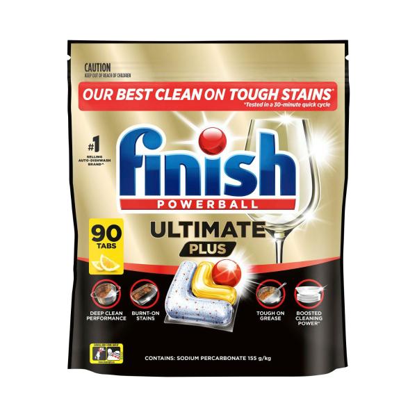 Ultimate Plus Dishwashing Tablets Lemon