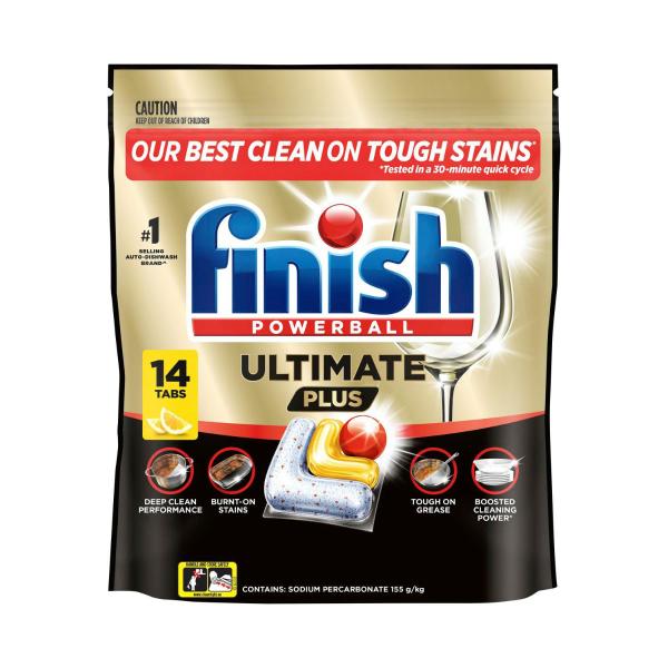 Ultimate Plus Dishwashing Tablets Lemon