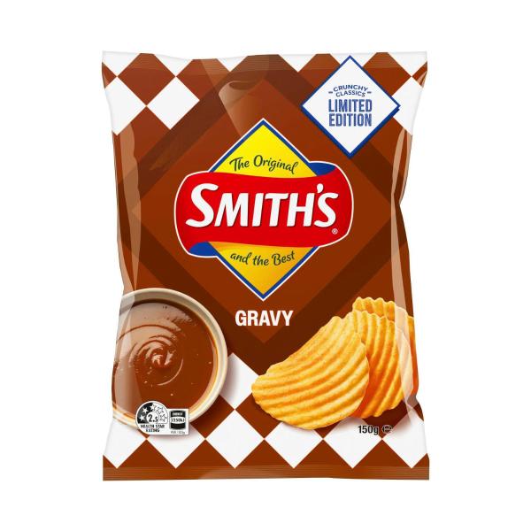 Smith's Crinkle Potato Chips Gravy | 150g – Coles