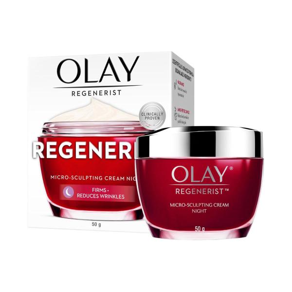 Olay Regenerist Micro-sculpting Night Face Cream Moisturiser 50g product image