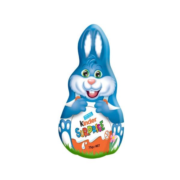 Surprise Chocolate Easter Bunny Blue