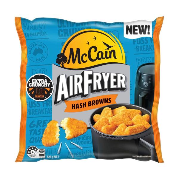 McCain Air Fryer Hash Browns | 525g – Coles