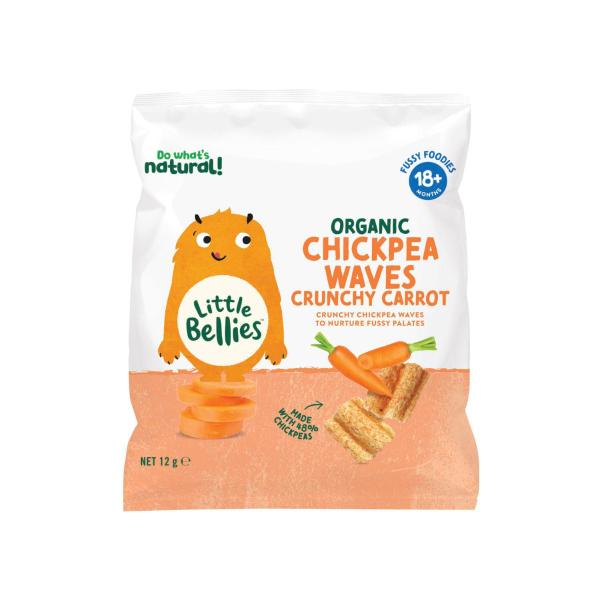 Chickpea Waves Crunchy Carrot 7 Pack