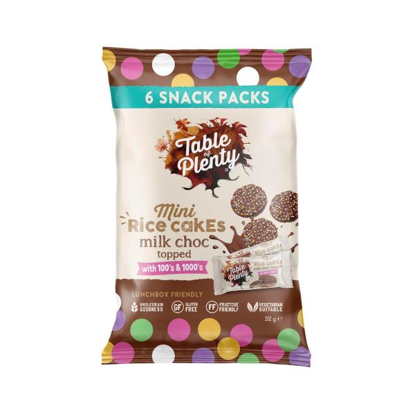 Table Of Plenty Mini Rice Cakes 100s & 1000s Snack Packs | 102g – Coles