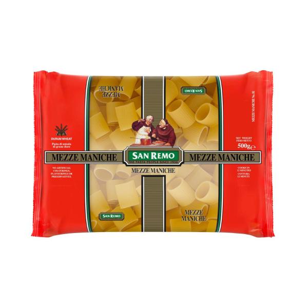 Mezze Maniche No 80 Pasta